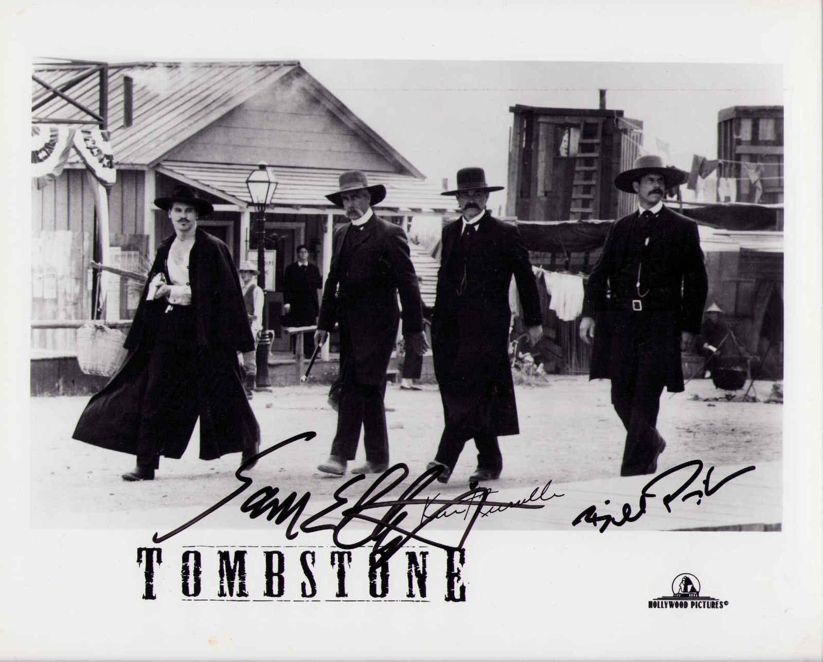 Sam Elliott and Bill Paxton Tombstone signed photograph (1 of 1)