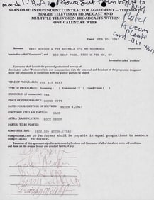The Animals signed contract
