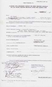 The Animals signed contract