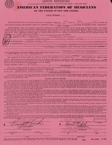 Temptations signed contract B