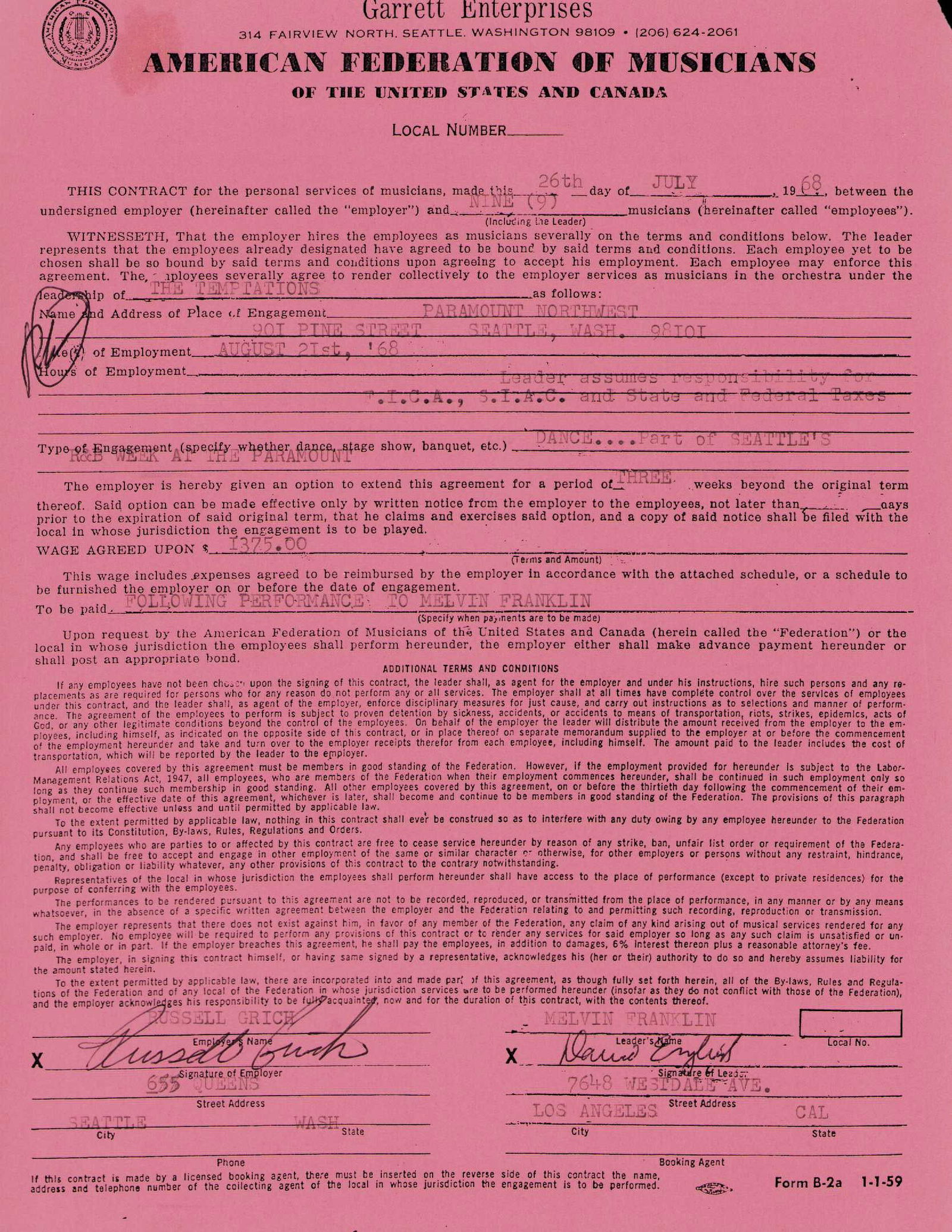 Temptations signed contract B (1 of 2)