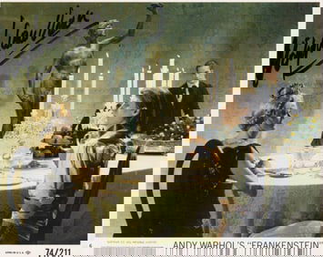 Monique van Vooren signed rare horror star photograph