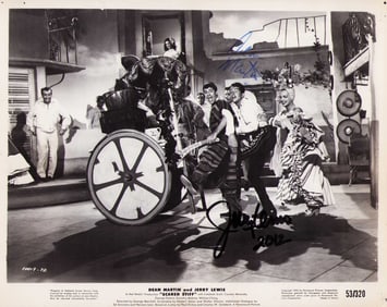 Martin and Lewis signed photograph