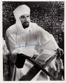 Lawrence O'Livier signed photograph