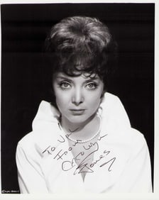 Carolyn Jones signed photograph