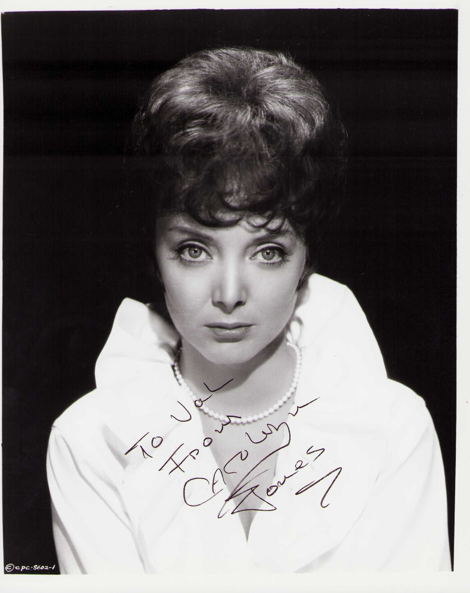 Carolyn Jones signed photograph (1 of 1)