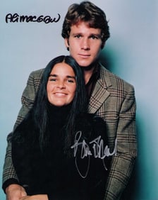 Love story cast signed photograph