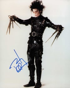 Johnny Depp signed photograph