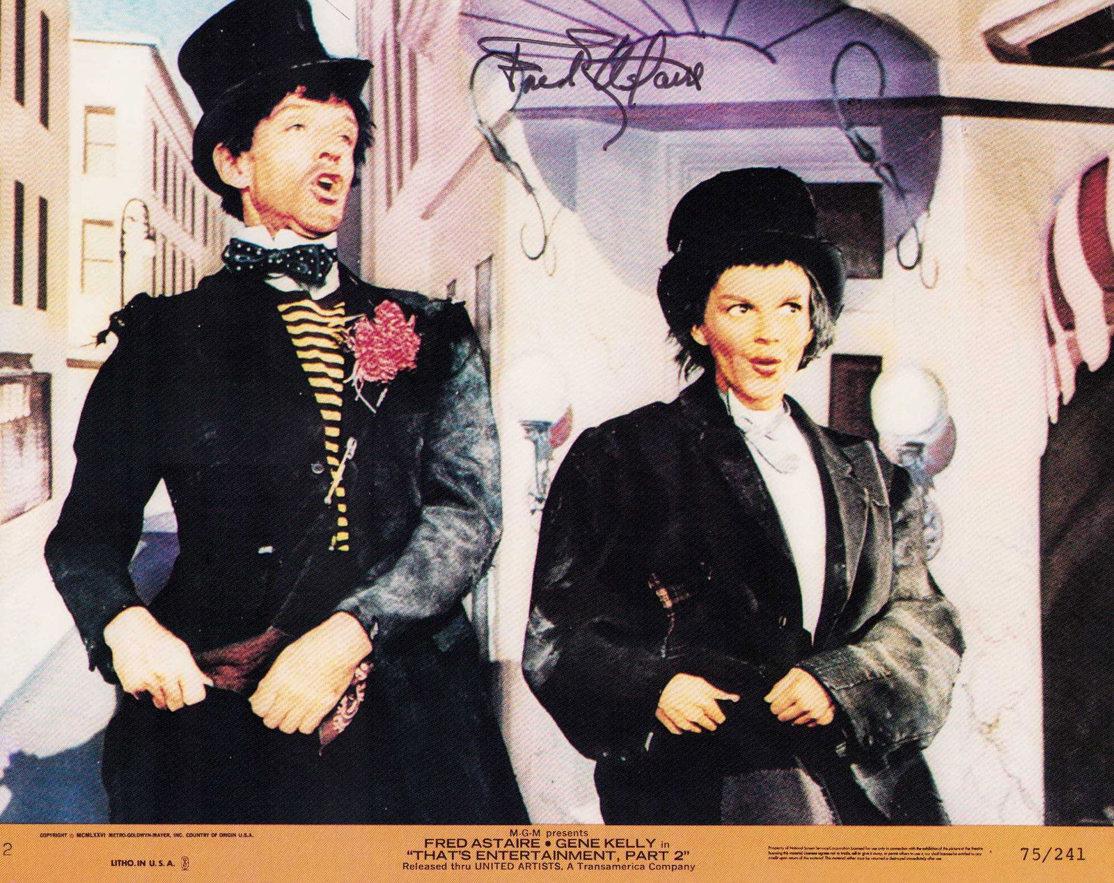 Fred Astaire signed photograph (1 of 1)