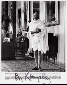 Ben Kingsley signed photograph