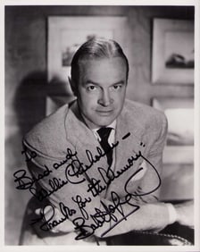 Bob Hope signed photograph