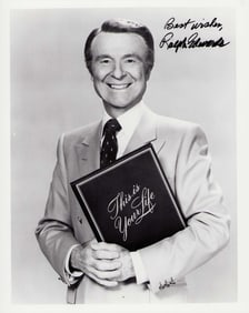 Ralph Edwards signed photograph