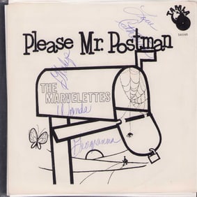 Marvellettes signed original 45 record