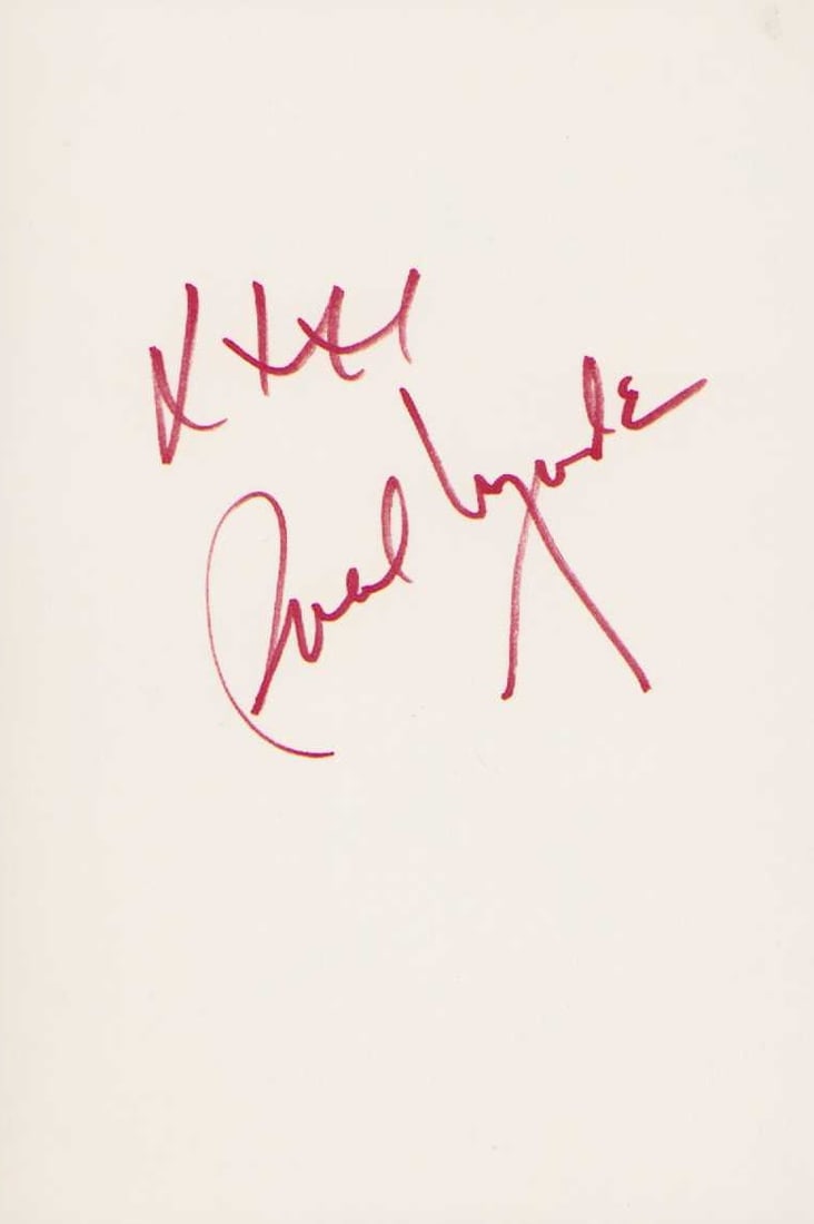 Paul Lynde signed card (1 of 1)