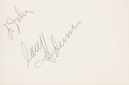 Madonna signed card