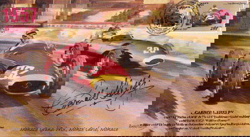 Carroll Shelby signed numbered FDC