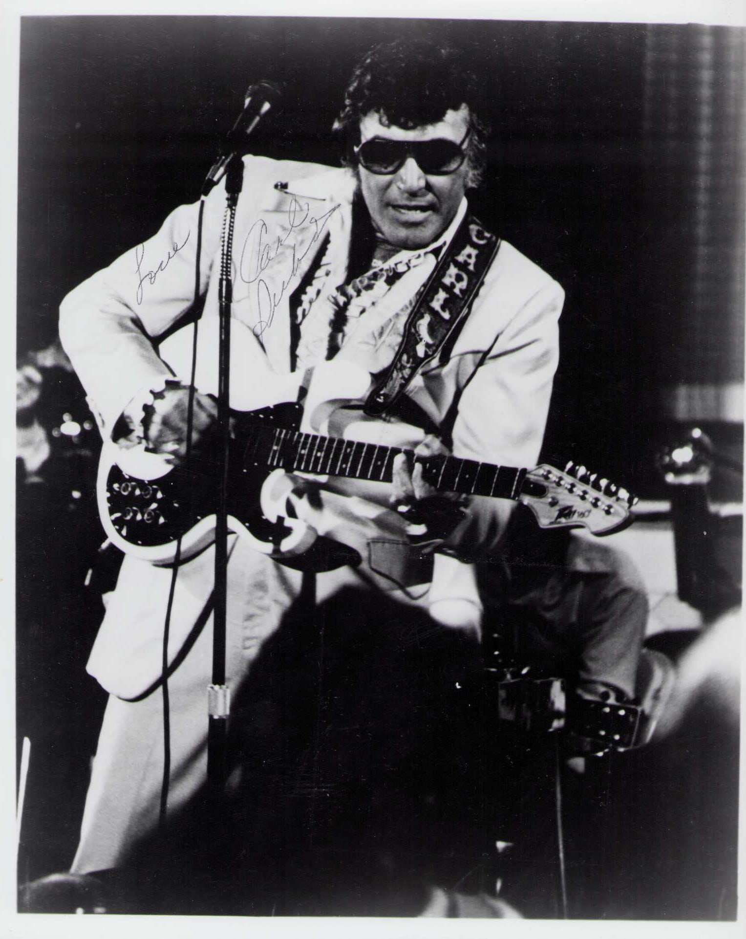 Carl Perkins signed photograph (1 of 1)