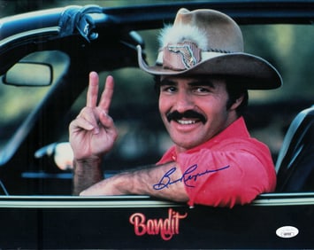 Burt Reynolds Smokey and the Bandit signed photograph JSA