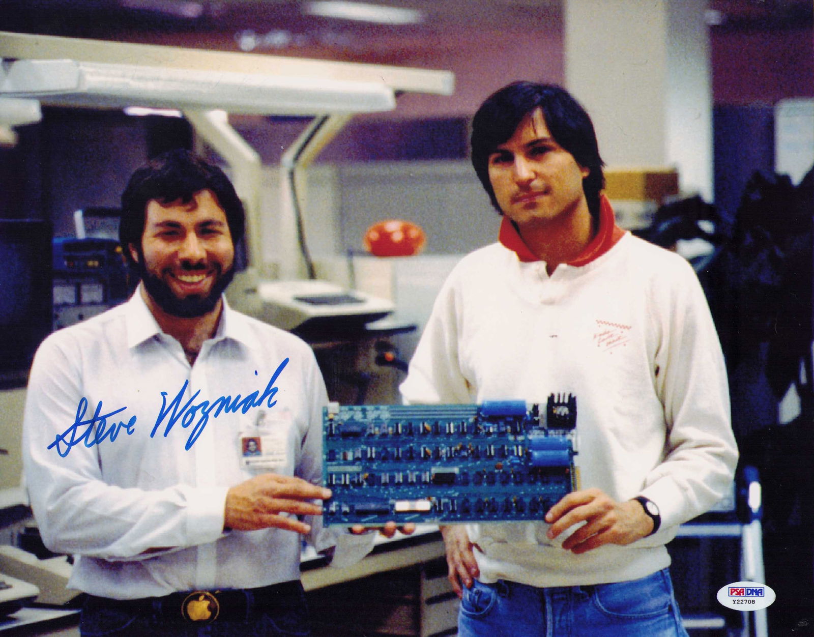 Steve Wozniak signed photograph PSA (1 of 1)