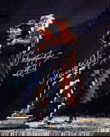 Back to the Future cast signed 11x14 photograph