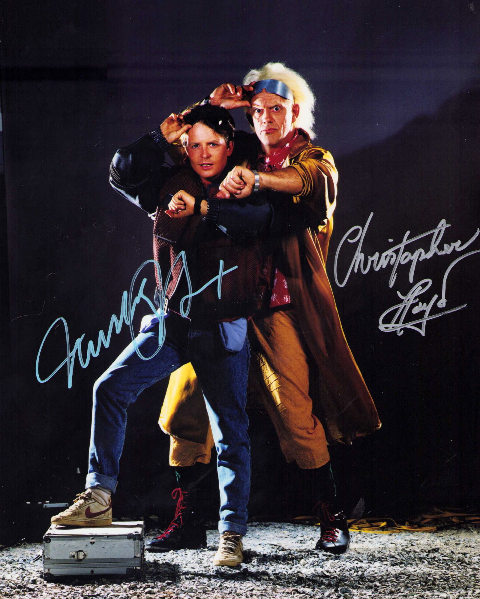 Back to the Future cast signed 11x14 photograph (1 of 1)
