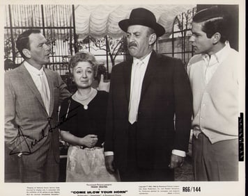 Frank Sinatra signed photograph