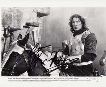 Richard Gere signed photograph