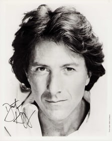 Dustin Hoffman signed photograph