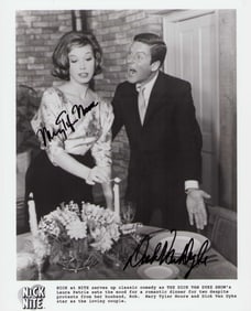 Dick Van Dyke Show cast signed photograph