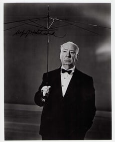 Alfred Hitchcock signed photograph