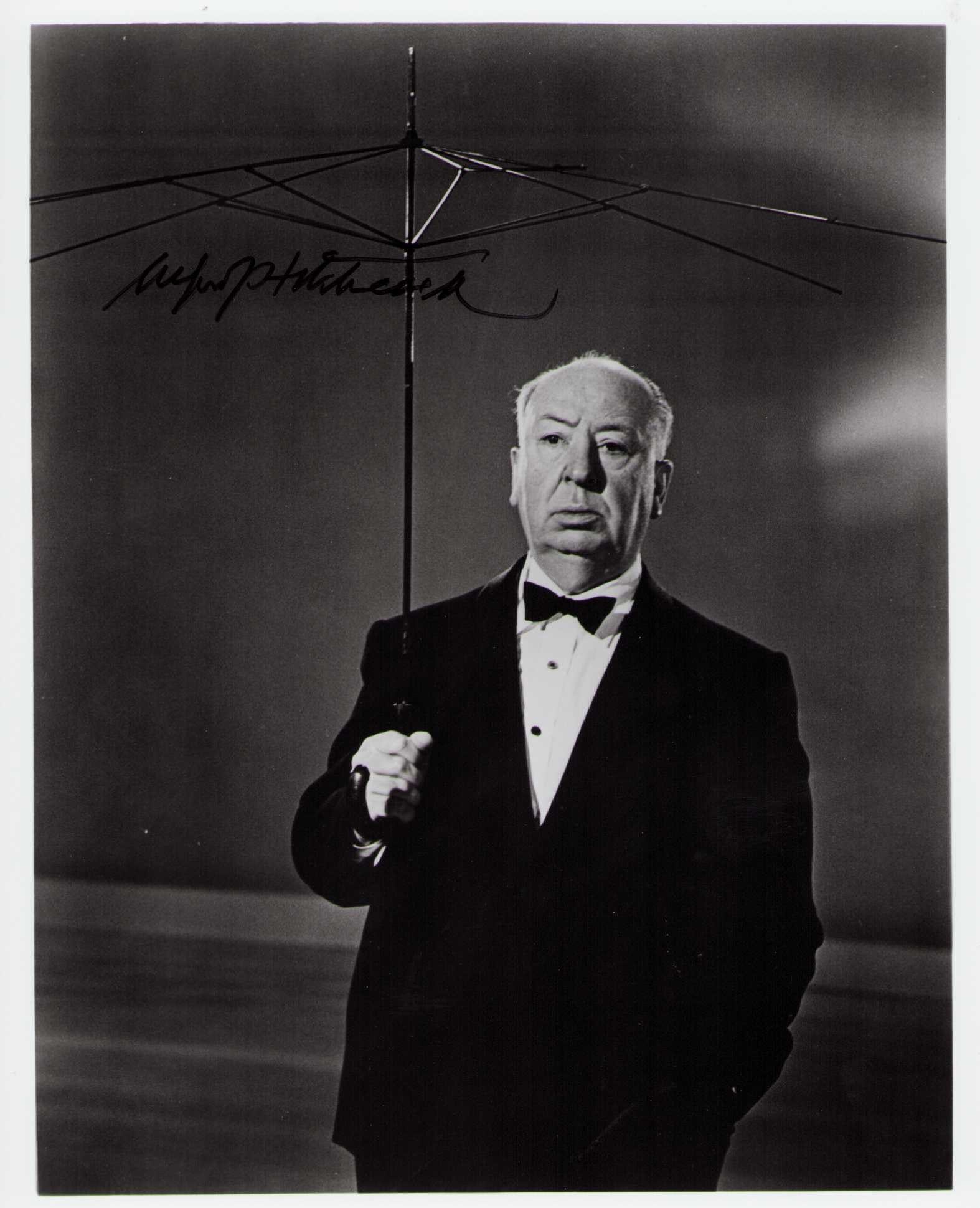 Alfred Hitchcock signed photograph (1 of 1)