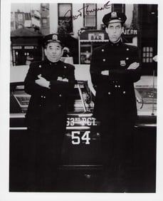 Fred Gwynne signed photograph