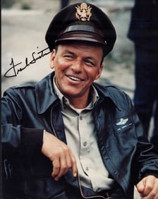 Frank Sinatra signed photograph B