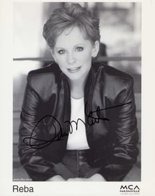 Reba McEntire signed photograph