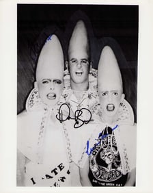 Coneheads cast signed photograph