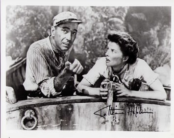 Katharine Hepburn signed photograph