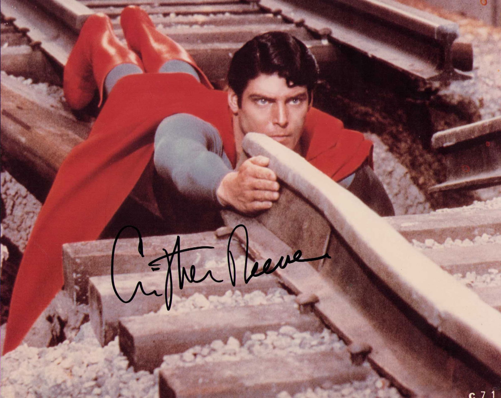 Christopher Reeve Superman signed photograph (1 of 1)
