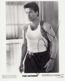 Alec Baldwin signed photograph