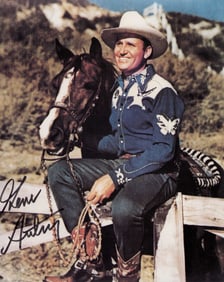 Gene Autry signed photograph