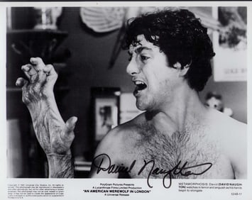 David Naughton signed photograph