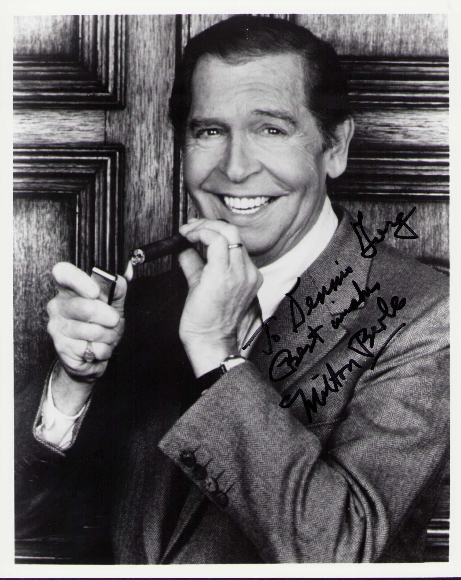Milton Berle signed photograph (1 of 1)