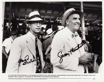 League of Their Own signed photograph rare