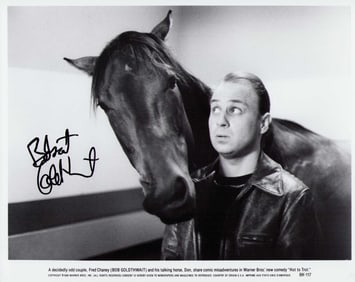 Bobcat Goldwait signed photograph