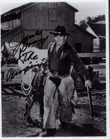 James Drury signed photograph