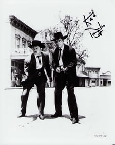 Kirk Douglas signed photograph