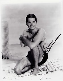 George Hamilton signed photograph