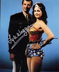 Wonder Woman cast signed photograph