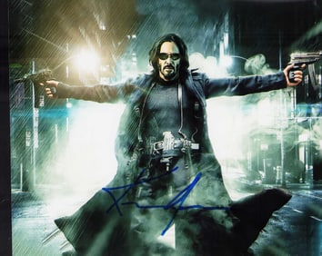 Keanu Reeve signed photograph B