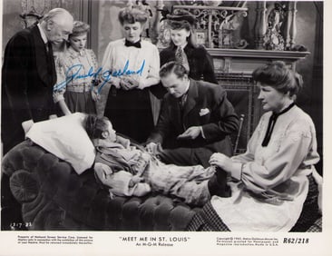 Judy Garland signed photograph