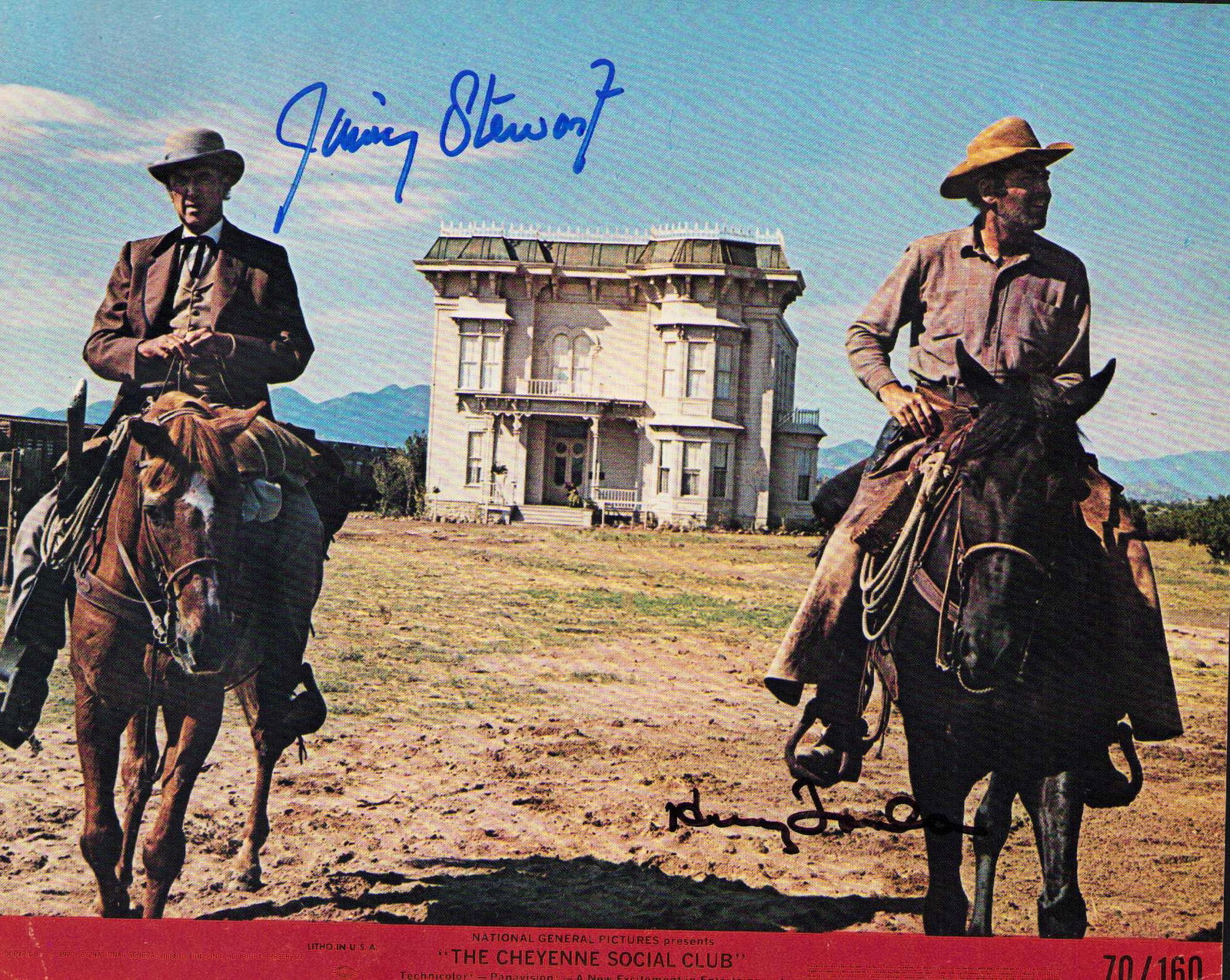 Jimmy Stewart and Henry Fonda signed photograph (1 of 1)
